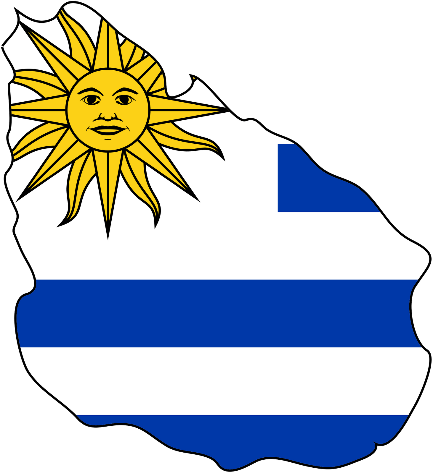 Flag of Uruguay Sun of May Inca Empire - Gen IPTV Subscription Top Rated IPTV Provider in Uruguay
