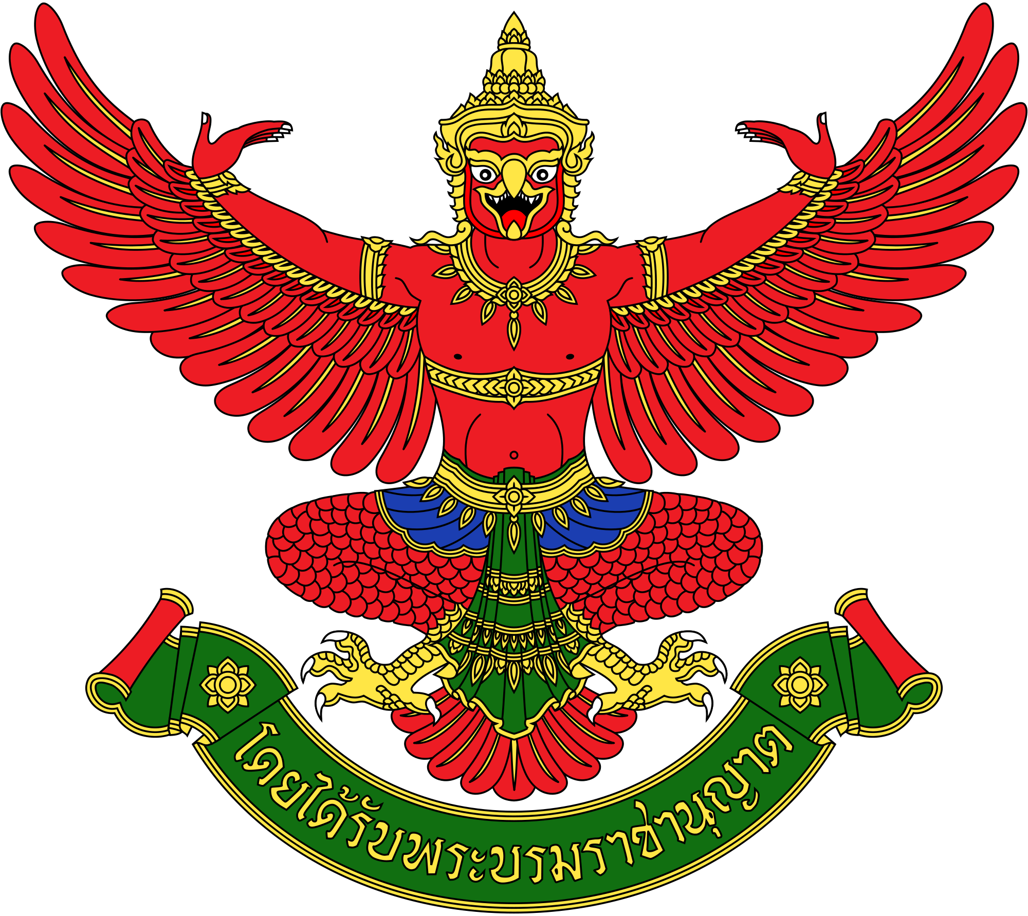 Thailand Garuda Symbol Flag of Thailand - Gen IPTV Subscription Cheapest IPTV Plan in Thailand