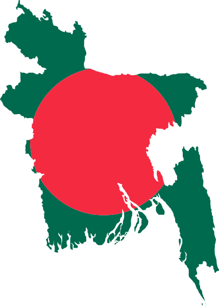 Flag of Bangladesh Map - Gen IPTV Subscription Affordable IPTV Packages for Bangladeshi Homes